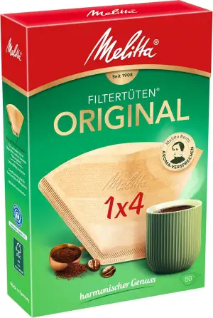 Melitta Filtertüten Original 80 Stück (1er Pack )