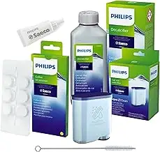 Philips AquaClean Rundum-Pflegeset für Kaffeevollautomaten (enthält Wasserfilter