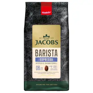 Jacobs Kaffeebohnen Barista Espresso, kräftig mit Kakao- & Karamell-Noten, gerös