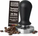 Scarlet Espresso | Kaffee Tamper »Perfetto« – Espresso Tamper auf 35 lbs Anpressdruck kalibriert,...