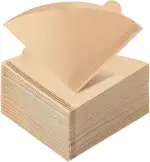 300 Stück Kaffeefilter, Größe 1 V-förmiger Kaffeefilterpapier Kegel Kaffeefilter Coffee Papierfilter Kaffeezubehör für Kaffeekanne Filterbecher Kaffeemaschinen (1-2 Tassen)