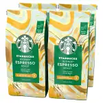 STARBUCKS Blonde Espresso Roast, Helle Röstung, Ganze Kaffeebohnen 450g (4er Pack)