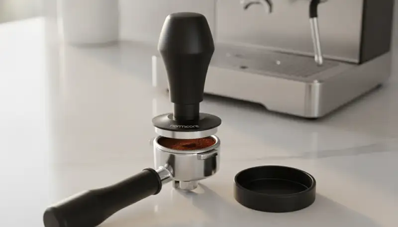 Perfekter Tamper Anpressdruck für Espresso