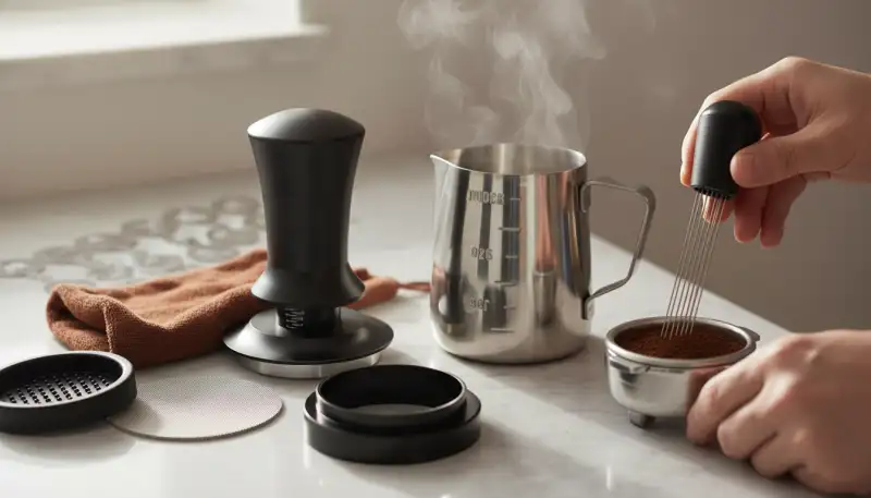 Präzision im Barista-Set: Dein Espresso Zubehör